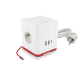 Bloc multiprise 3 prises + 4 ports USB - Quick Charge - Chacon