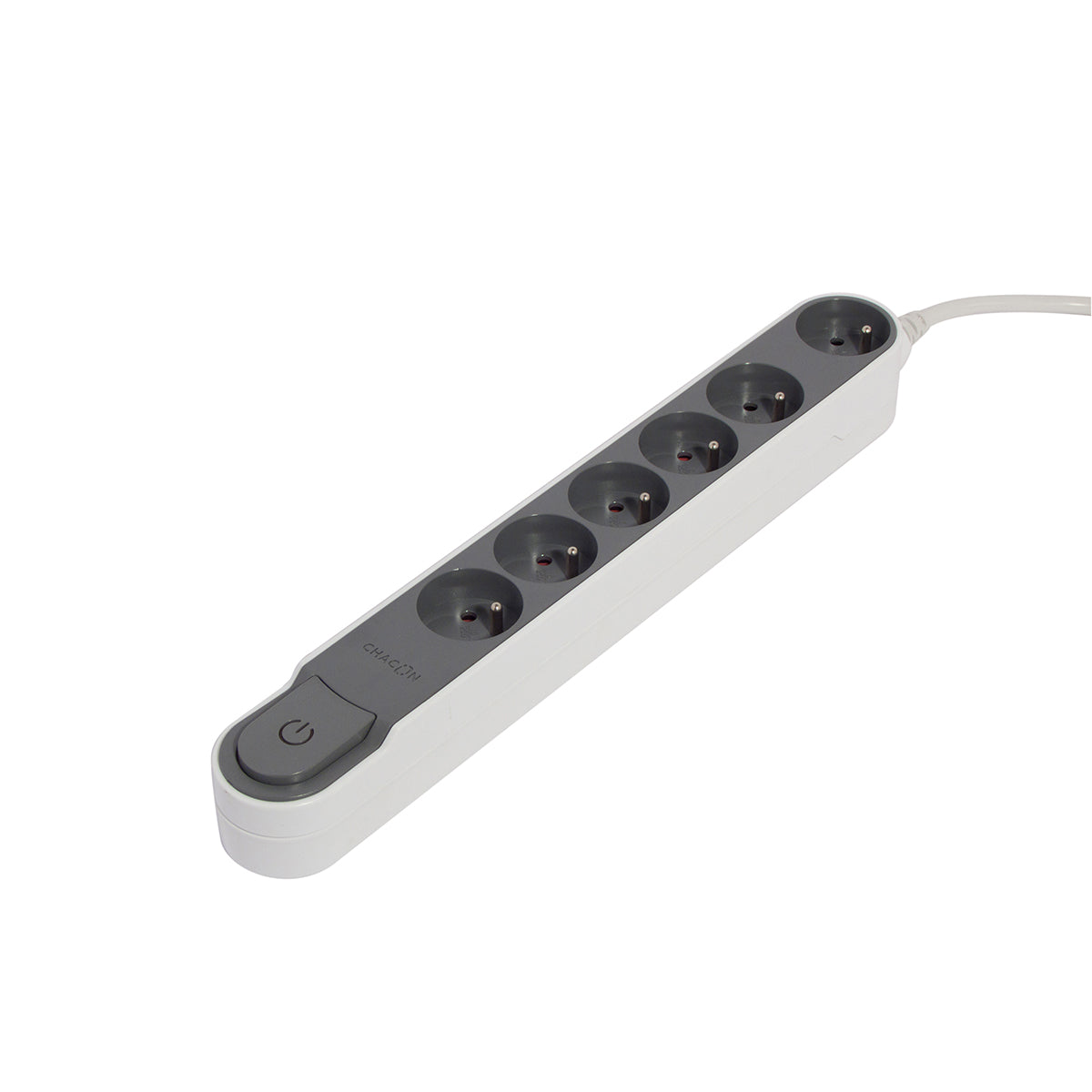 Bloc multiprise Design 16A + interrupteur Chacon