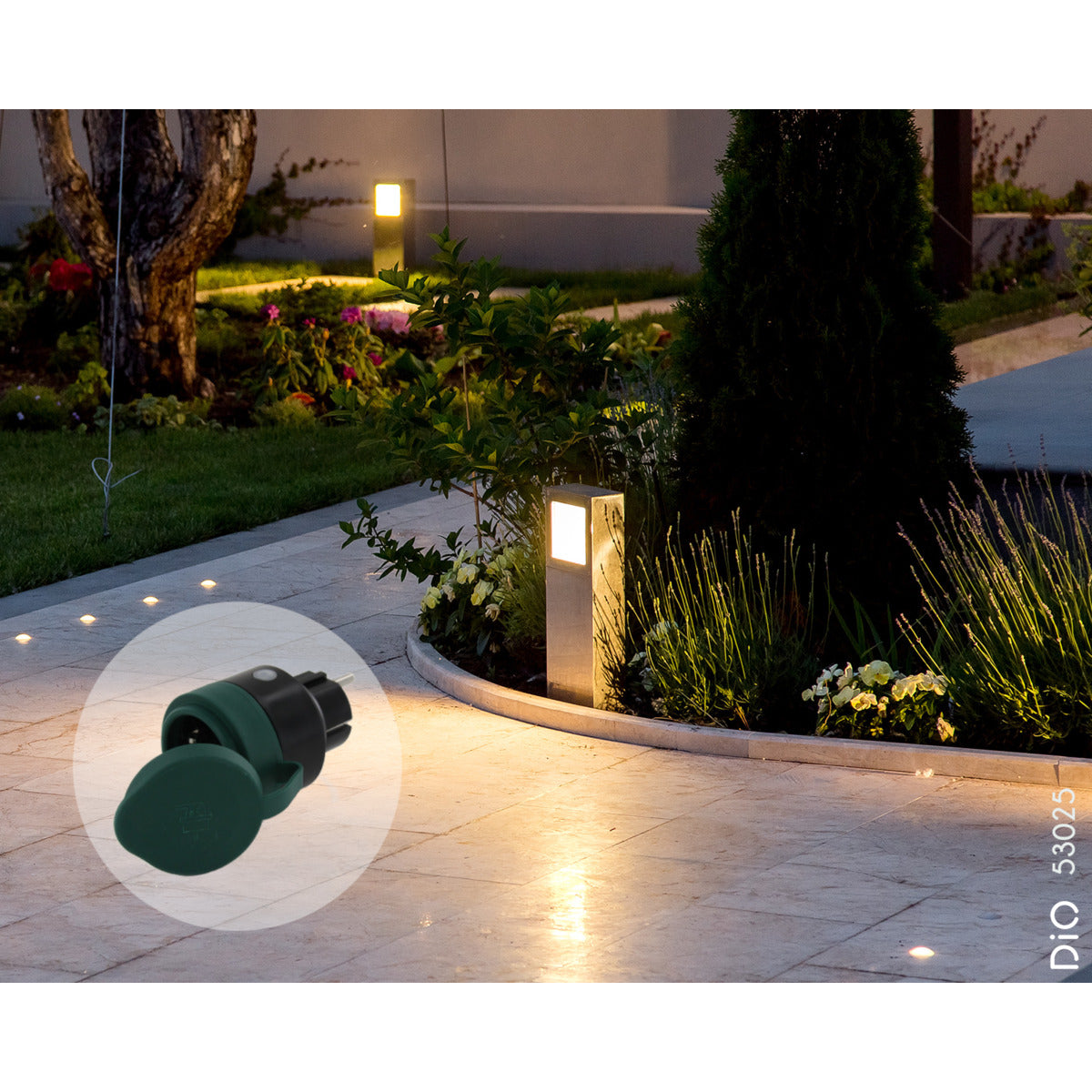 Programmateur Wi-Fi étanche IP44 - 3680W - Alexa + Google Home - Chacon