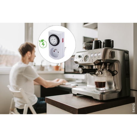 Programmateur mécanique + interrupteur - Chacon