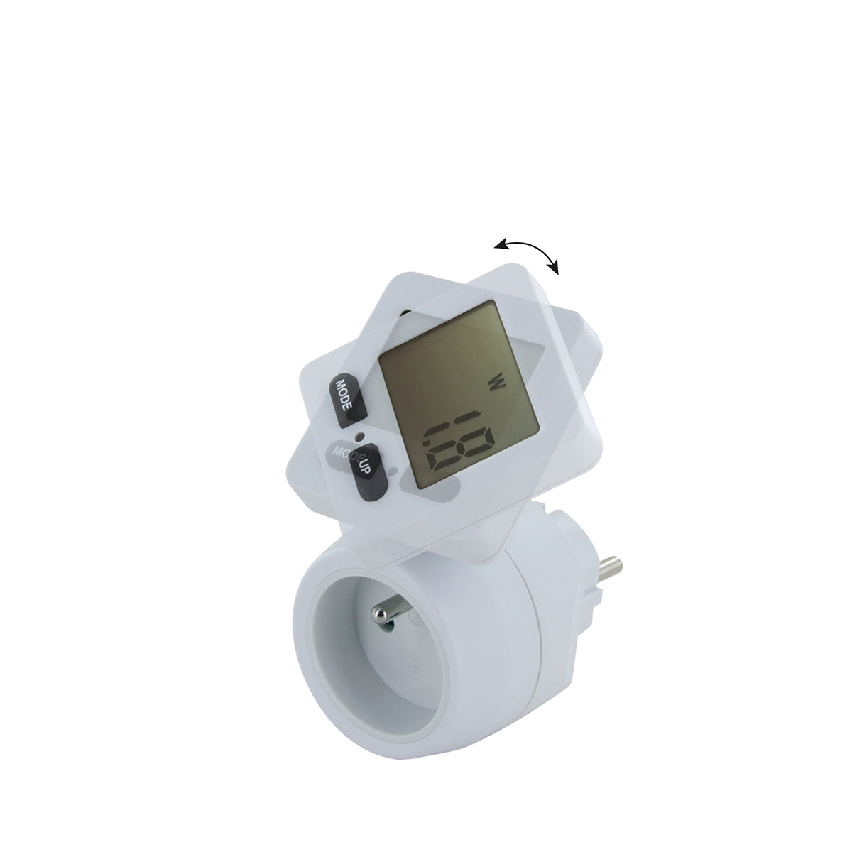 Compteur de consommation + écran rotatif - Chacon