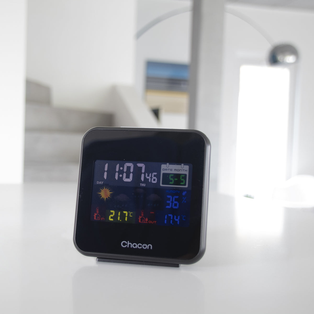 Station météo intérieure/extérieure 7 modes - Chacon
