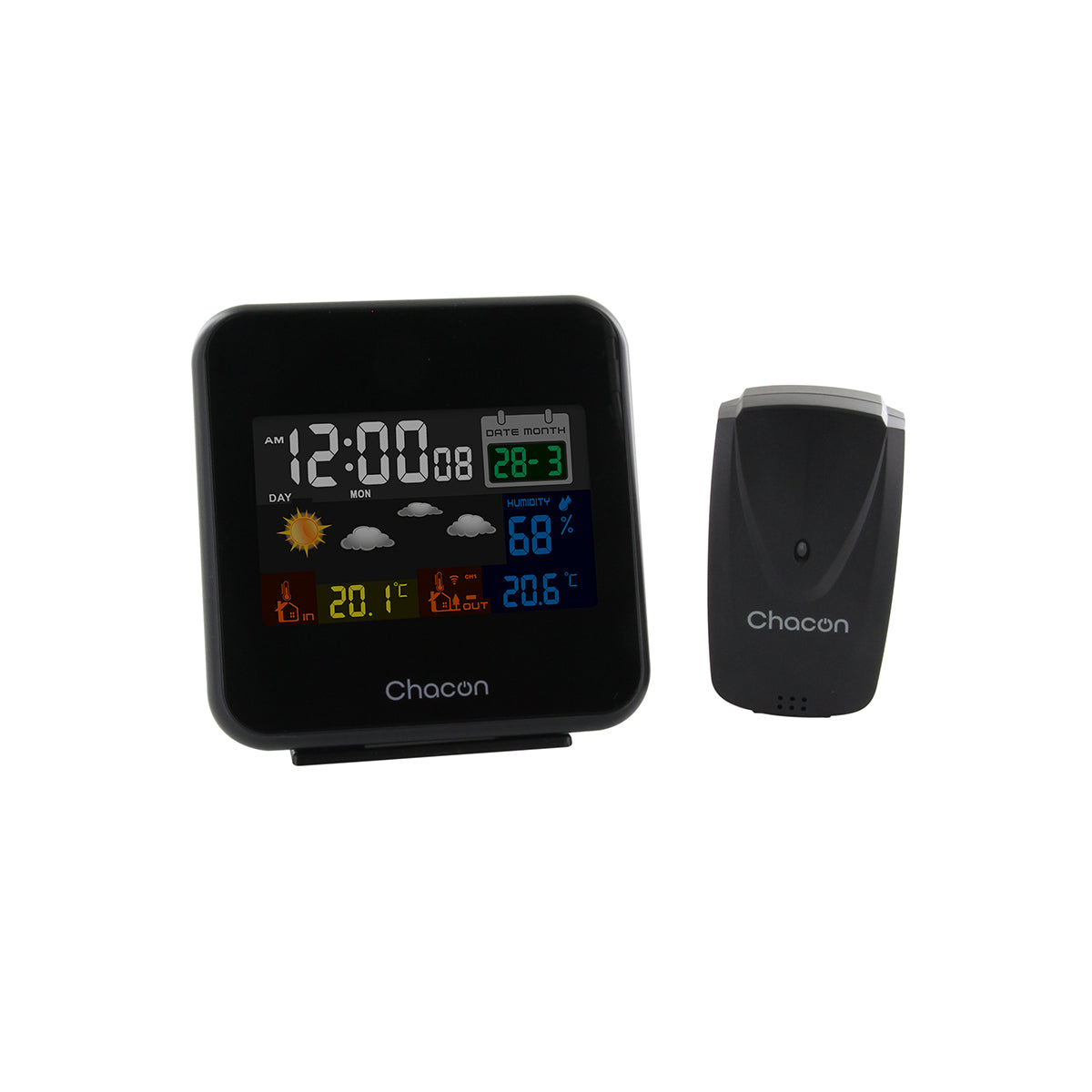 Station météo intérieure/extérieure 7 modes - Chacon