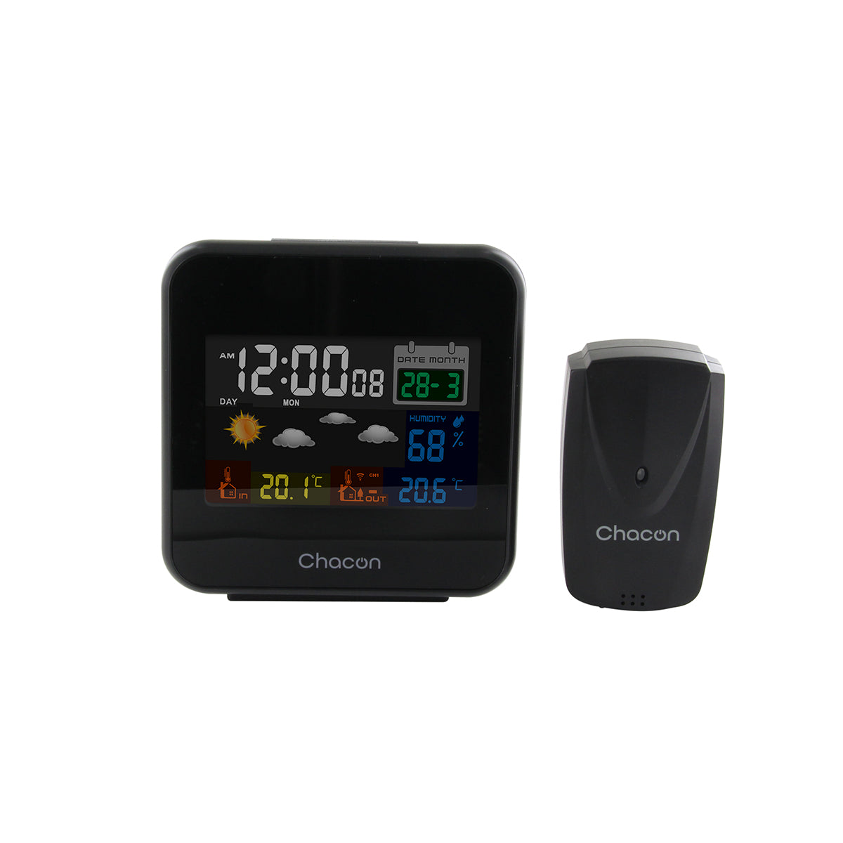 Station météo intérieure/extérieure 7 modes - Chacon