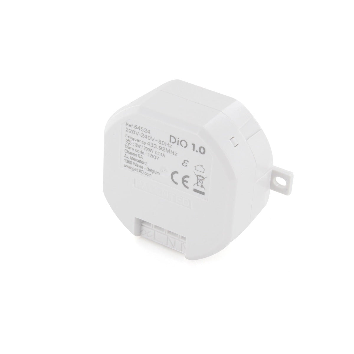 Module variateur intensité éclairage 200W - télécommande - Blanc - DiO