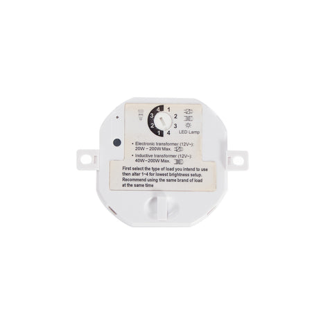 Module variateur intensité éclairage 200W - télécommande - Blanc - DiO