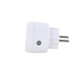 Set de 2 mini prises On/Off type E - 2300W - Blanc - Chacon
