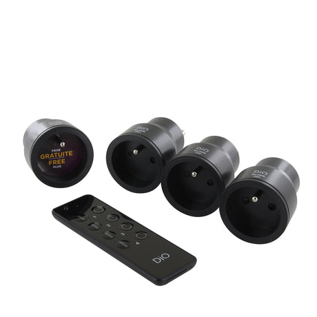 Kit 4 prises nano + télécommande - Chacon