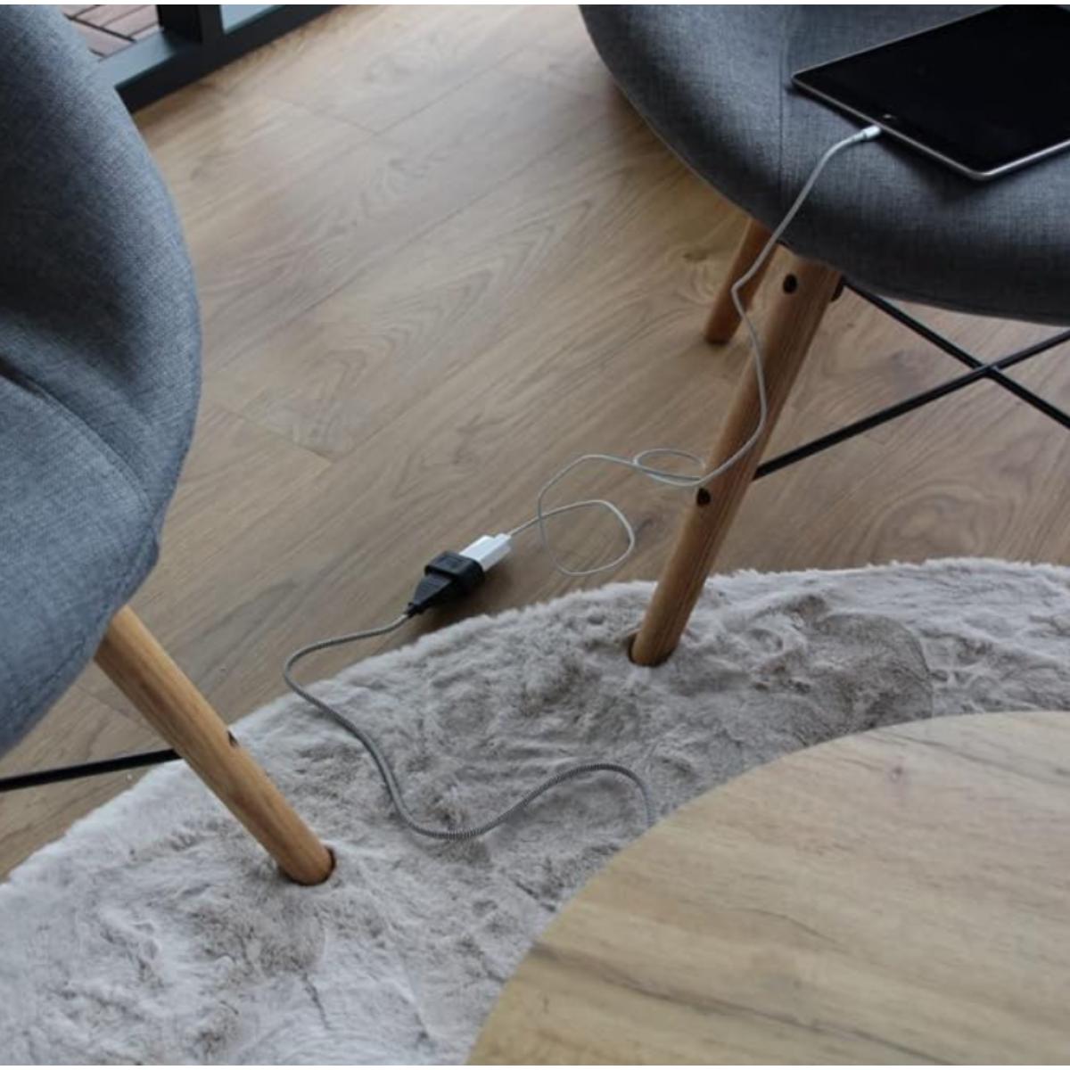 Rallonge électrique textile 1.5m - Chacon