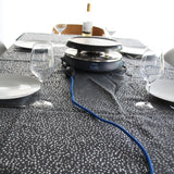 Prolongateur textile prise FR - fiche plate - Chacon