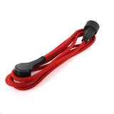 Prolongateur textile prise FR - fiche plate - Chacon