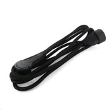 Prolongateur textile prise FR - fiche plate - Chacon