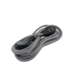 Prolongateur textile prise FR - fiche plate - Chacon