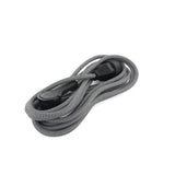 Prolongateur textile prise FR - fiche plate - Chacon