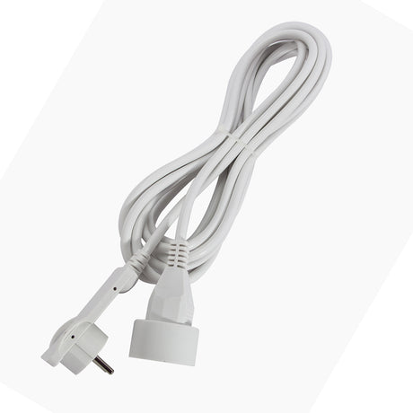 Prolongateur fiche plate HO5VVF 3x1,5mm² - Chacon