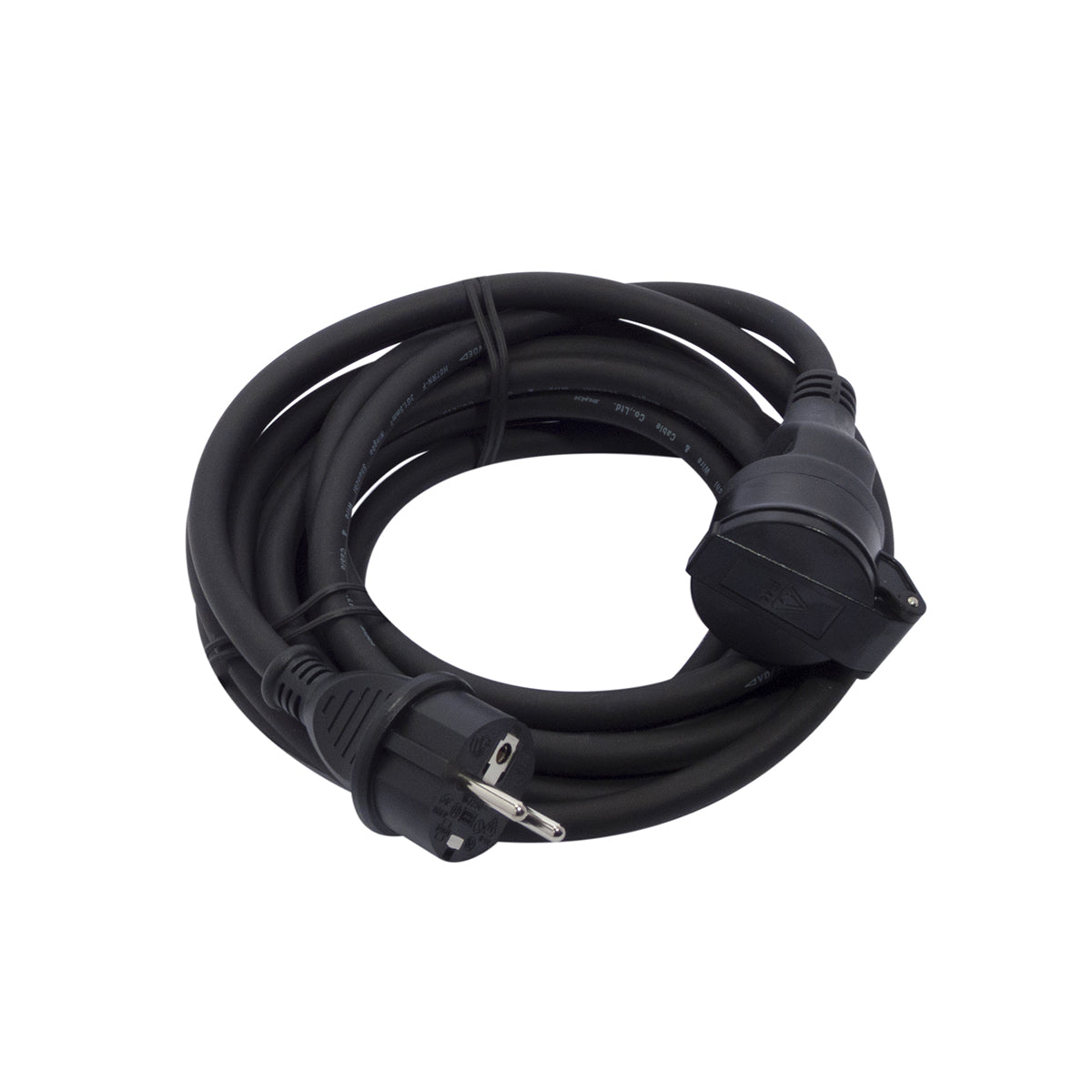 Prolongateur HO7RN-F 3 x 1,5mm² - noir - Chacon