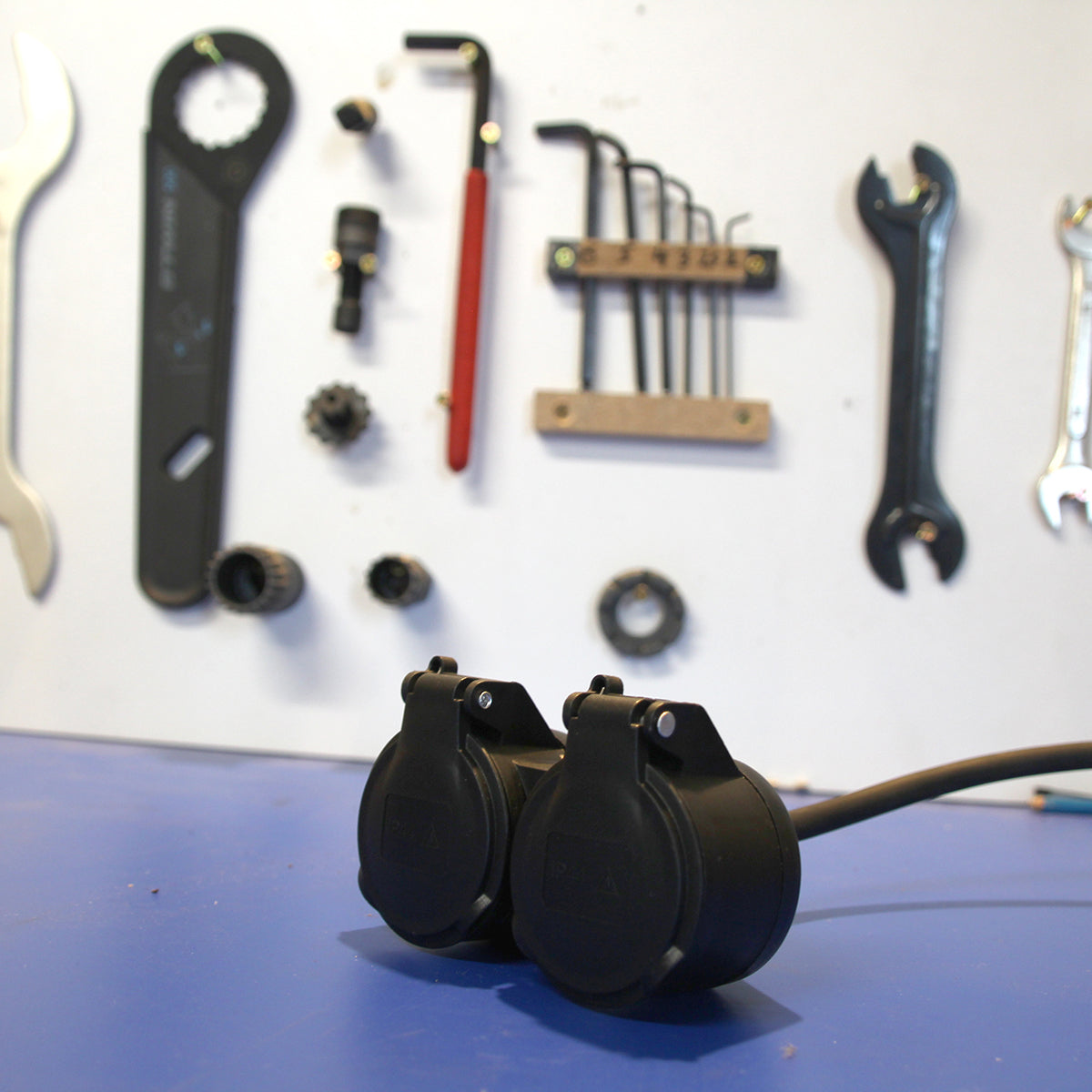 Prolongateur FR double tête - IP44 - Chacon