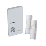 Carillon sans fil + 2 boutons poussoirs - Chacon