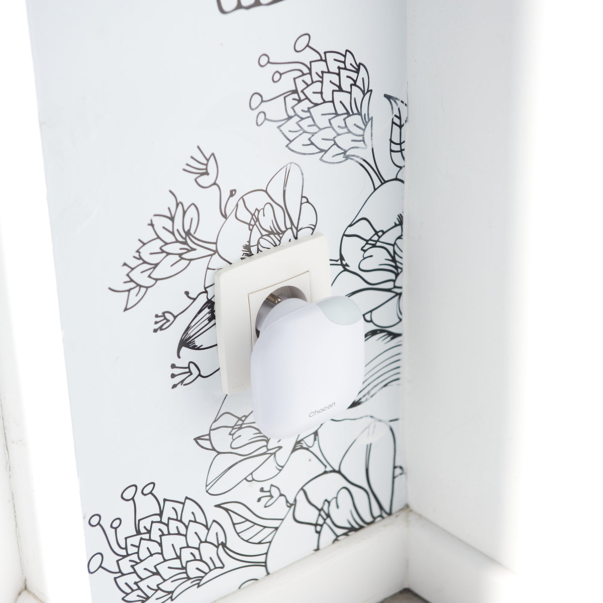 Mini carillon sans fil enfichable - 300m - Chacon