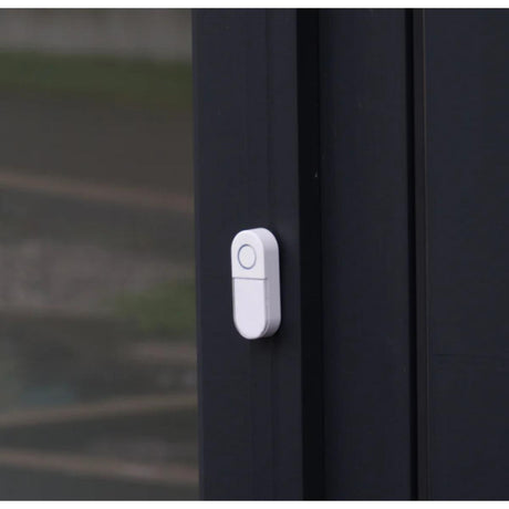 Bouton poussoir sans fil LED - transmission 150m - Blanc - DiO