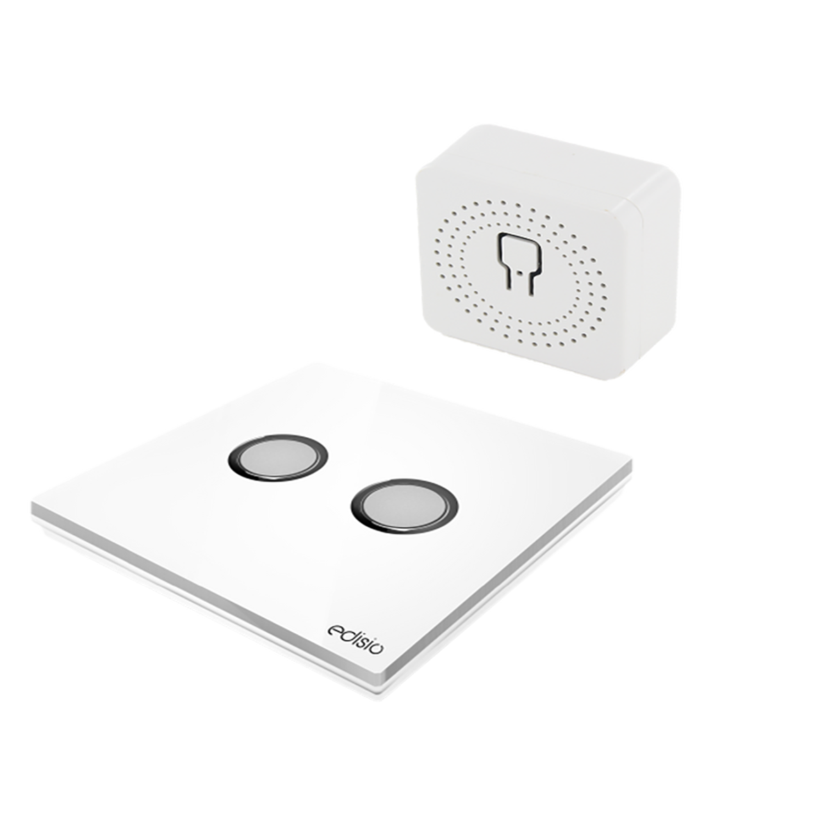 Kit Edisio volet + interrupteur 2 boutons - Chacon