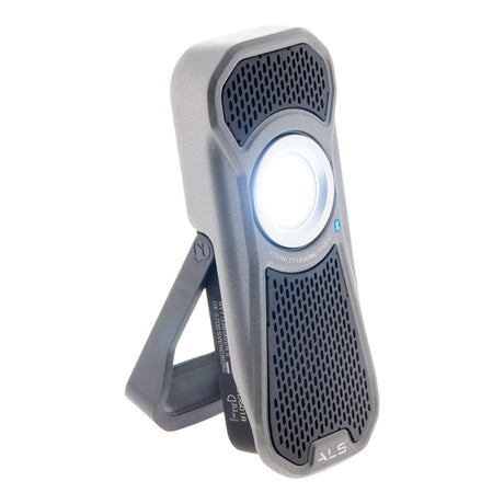 Projecteur audio IP65 600lm portative et rechargeable - Scangrip