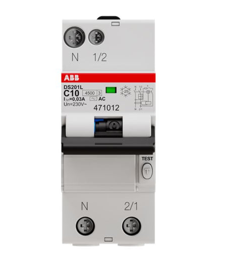 Disjoncteur différentiel 30MA Type AC - ABB