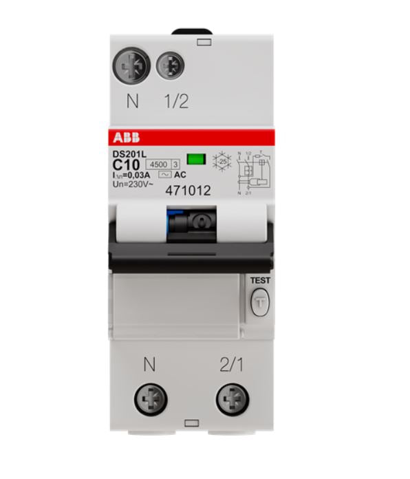 Disjoncteur différentiel 30MA Type AC - ABB