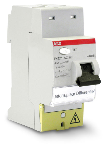 Interrupteur différentiel 30Ma Type AC - ABB