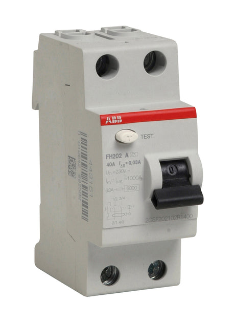 Interrupteur différentiel 30Ma Type A - ABB