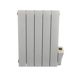 Radiateur électrique - Pierre naturelle - Système Boost 2h - Programmable - Blanc - Kurtzy Deltacalor