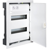 Coffret modulaire encastré métal 2 rangées - Solera