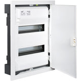 Coffret modulaire encastré métal 2 rangées - Solera