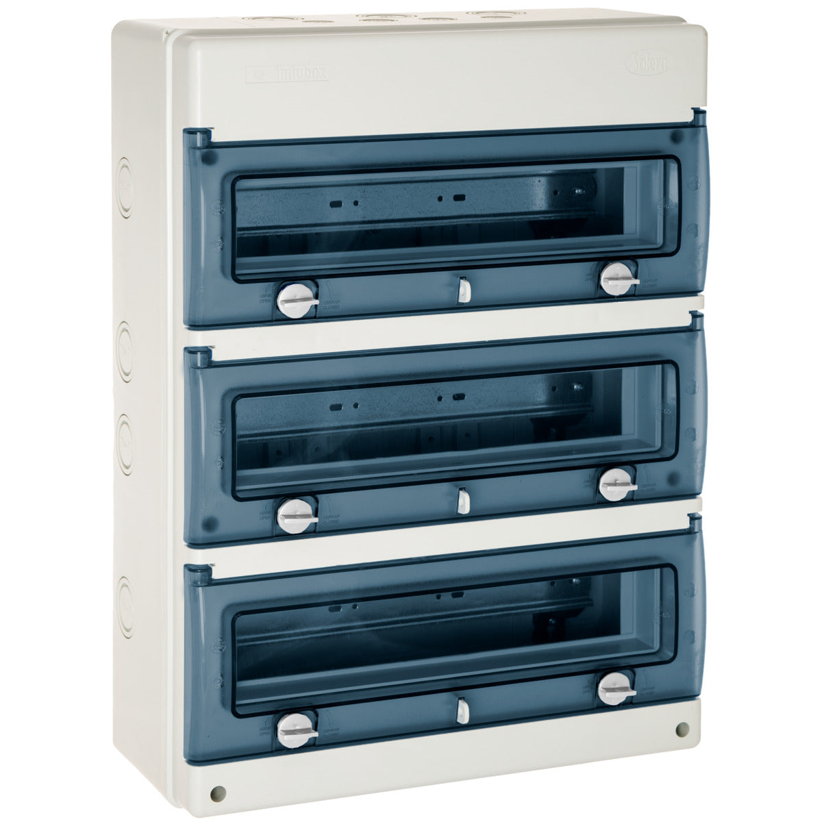 Coffret étanche IP65 48 modules 3 rangées - Solera