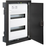 Coffret modulaire encastré métal 2 rangées - Solera