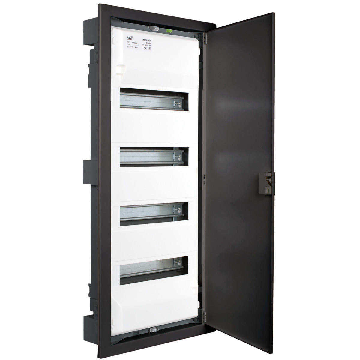 Coffret modulaire encastré métal 4 rangées - Solera