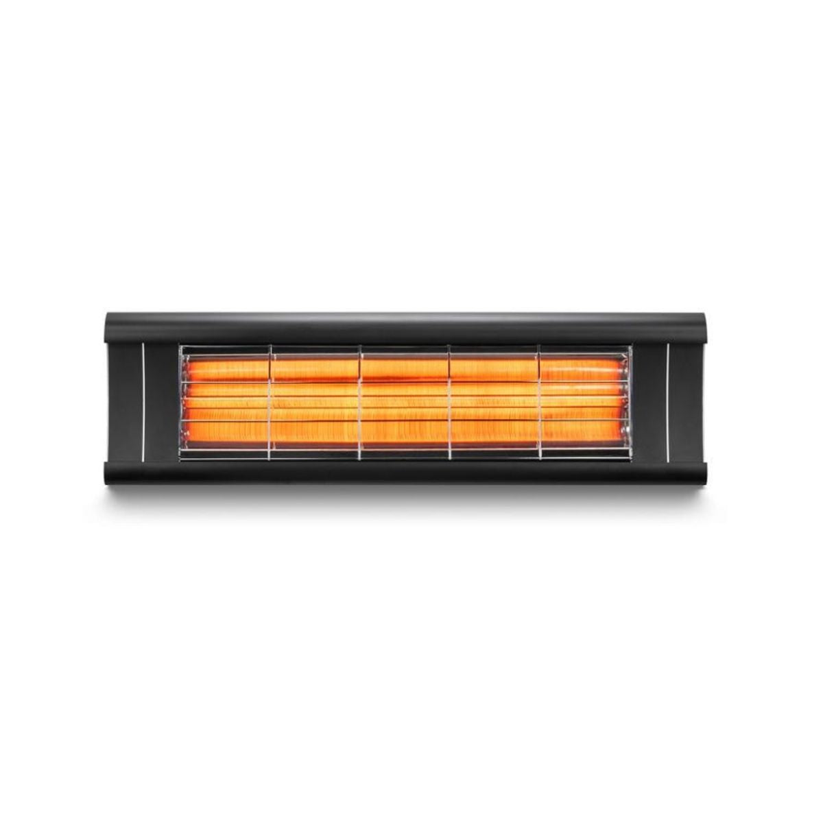 Réglette Murale AERO S SIGMA MUR Chauffage rayonnant Infra-Rouge Noir Ip44 2500W + Télécommande - VEITO